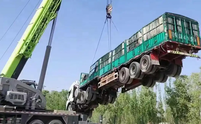 忻城道路脱困救援案例